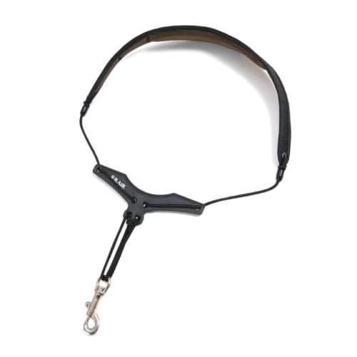 B.AIR Washable Bird Strap for Saxophone, Slim Pad with Plastic Plate, WBS-BP-M, Medium