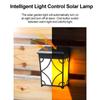 Solar Powered Wall Lamp Outdoor Garden Light Landscape Decorative Lights IP65 Waterproof Yard Lamp