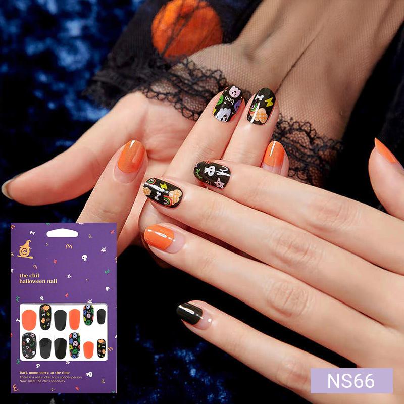 Гламурные наклейки для ногтей с ракушками и глиттером 24 шт. | Самоклеящиеся полоски, Смелый шик, Быстрый 5-минутный маникюр