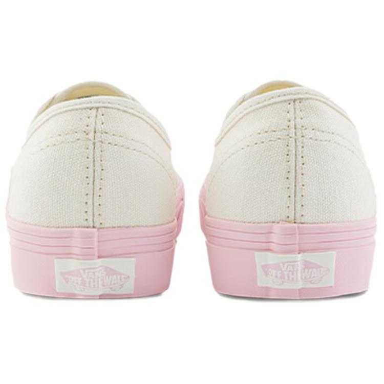 Vans Унисекс Аутентичные холщовые низкие кеды для скейтбординга Маршмеллоу Розовый VN0009PVCY7