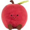 Jellycat Забавная еда Яблоко Милая кукла Плюшевая кукла Сидящая 13 см в высоту