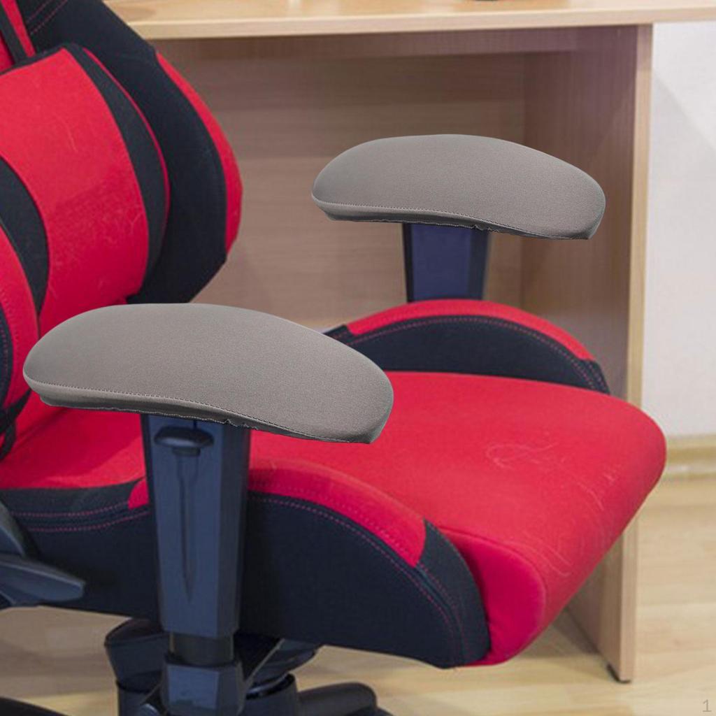 2 Pack of Arm Covers for Computer Chair, Slipcovers Armrests