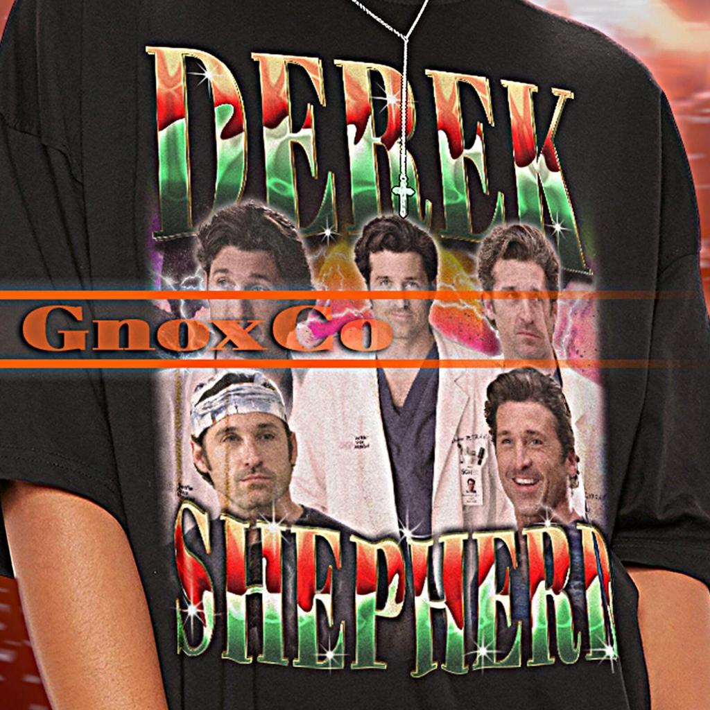DEREK SHEPHERD Shirt, Derek Shepherd Tshirt, Derek Shepherd Vintage Tees, Derek Shepherd Retro 90s Sweater, Derek Shepherd Merch Gift #tpc