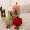 Smile Peach Fun Tomato Plush Toy Doll Tomato Doll Sleeping Pillow Girls Gift