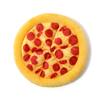 Plush Pizza Dog Toy: Bite-Resistant, Self-Play Molar Reliever for Small & Medium Dogs