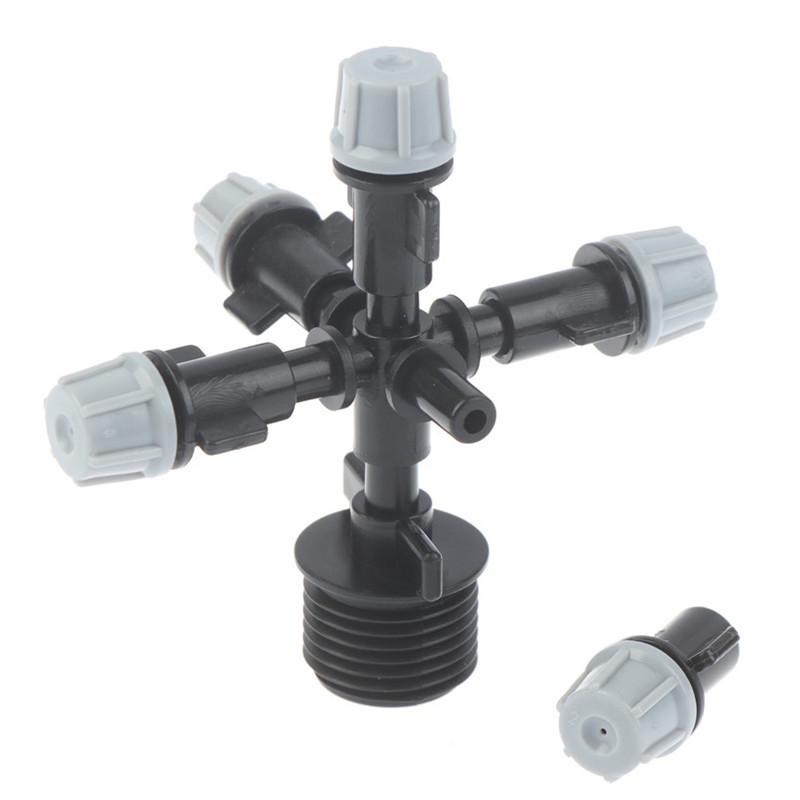 Увлажнитель для теплицы, запотевание, крестообразное распыление, спринклерная насадка