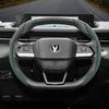 Подходит для Changan Нескользящая пряжка Сегментированная замшевая чехол на руль Подходит для Cs35 Plus Alsvin Cs55 Unit Cs95 Uni t K S Vx7