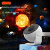 Galaxy Starry Sky Projection Lamp: Creative Bedroom Atmosphere Lamp for Kids