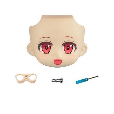 YMY GSC Кукольная голова 1/12 со стеклянными глазами, подходит для BJD кукол, без аксессуаров, для макияжа своими руками, лицо куклы
