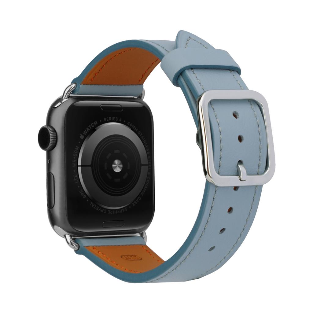 Простой кожаный ремешок для часов первого слоя 49 мм, замена для Apple Watch Ultra всех серий, премиальный аксессуар для браслета