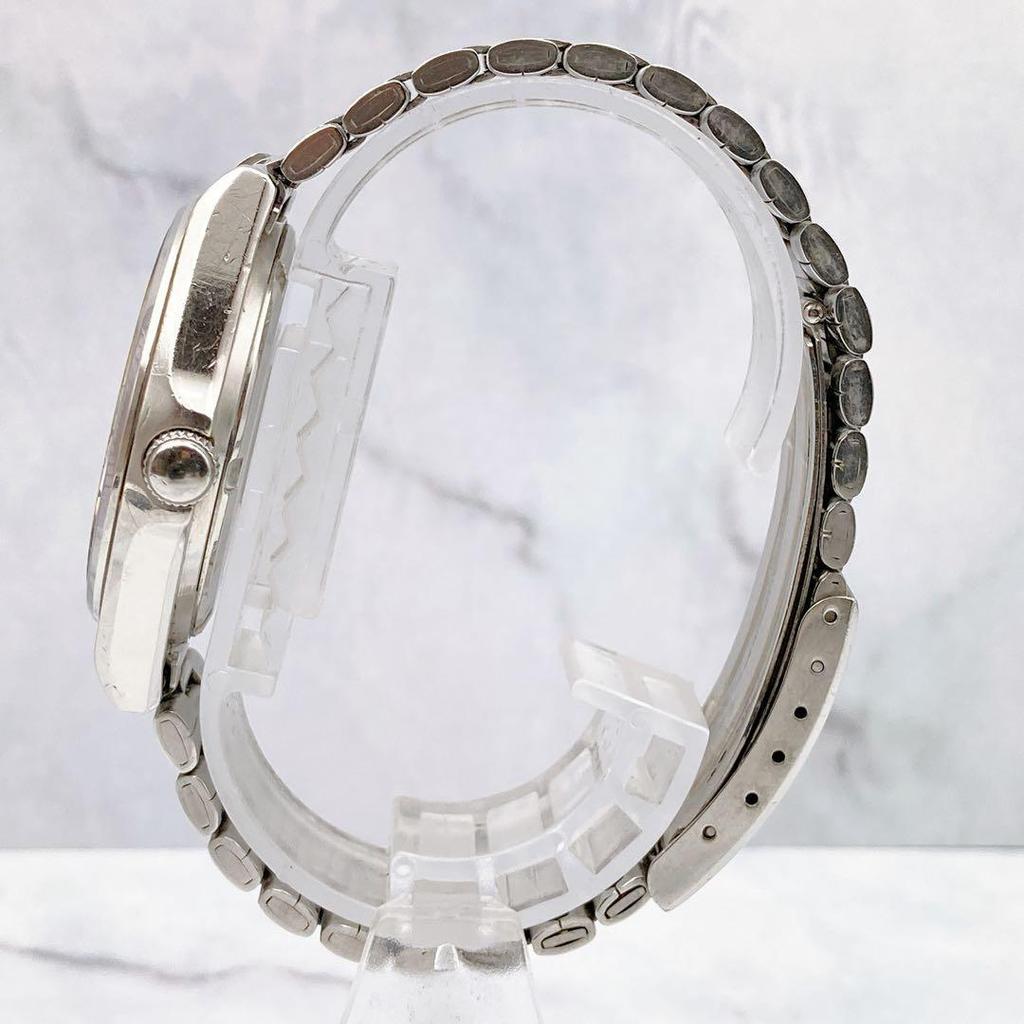 Рабочее состояние SEIKO SilverWave Винтажные Часы 1980 Нержавеющая Сталь Серебристый Винтажный Дата Серебряная Волна Мужские