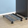 Adjustable Mobile CPU Stand Heavy-Duty Computer Tower Stand with Rolling Caster Wheels