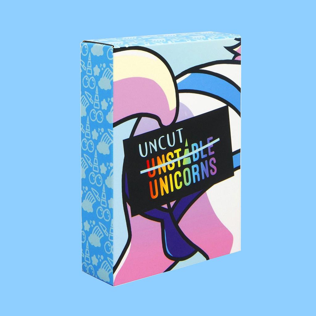 Приключенческая карточная игра Unstable Unicorns с красочной упаковкой для детей и подростков