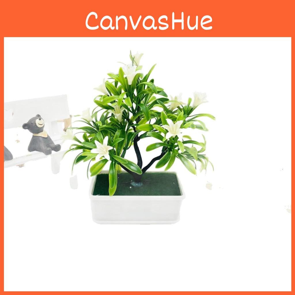 Cymbidium Garden Tree Decor Potted Plant With Realistic Look For Use Indoor