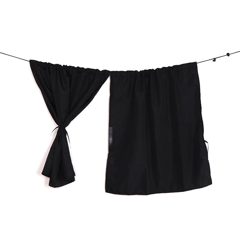 2Pcs/Set 140*80Cm Sun Shade Privacy Curtain Taxi Car Isolation Curtain Partition Side Window Sunshade Uv Protection Curtain