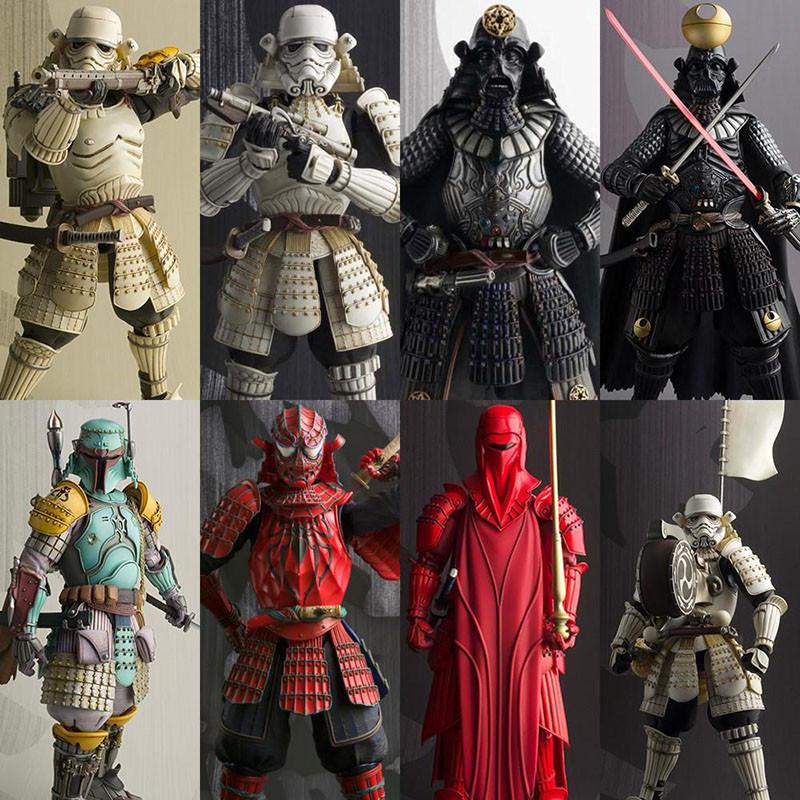 Versatile Anime Star Wars Movie Realization Japanese Samurai Action Figure 7" Perfect For Collectors