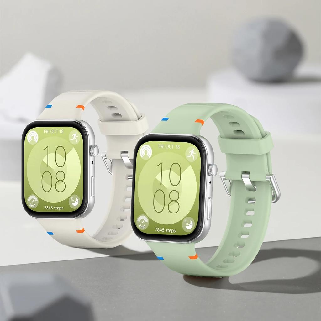 Мягкий спортивный силиконовый ремешок для Huawei Watch Fit 4 Pro 4 3, сменный ремешок, браслет для Huawei Fit 4 Fit 4pro