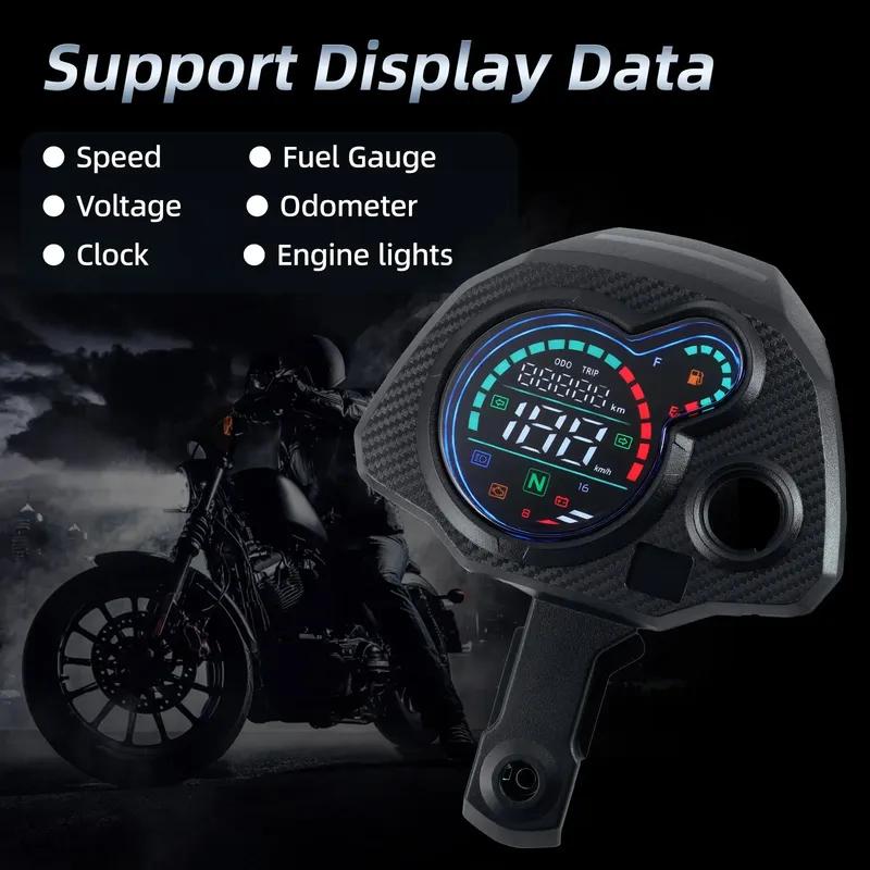 For Navi110 Digital Meter Motorcycle Tachometer Digital Speedometer For Navi LCD Odometer For Honda Navi 110 Motor Dashboard