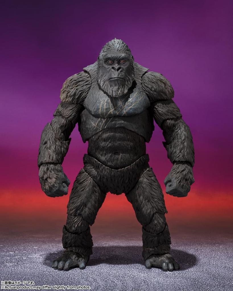 TAMASHII NATIONS Monster Arts Kong KONG FROM GODZILLA x THE NEW EMPIRE Godzilla x Kong New Empire 145 мм окрашенная подвижная фигурка SH. КОНГ (2024)