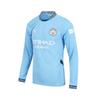 Man City Home Ls Джерси с длинным рукавом Джерси Manchester City 2024 25