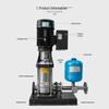 Single Pump Variable Frequency Stainless Steel Booster for Temporary Site Water Supply