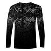 Men's T Shirt O-Neck Clothing Apparel Outdoor Long Sleeve Print Fashion Designer Vintage