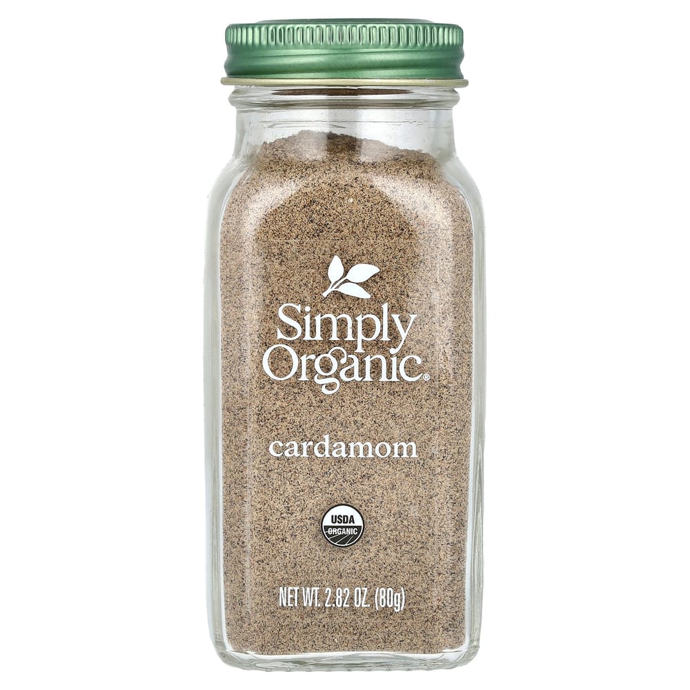 Simply Organics Cardamom .82 oz (80 Grams)
