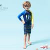 Комплект детского купальника из 7 предметов для мальчиков 6-8 лет, быстросохнущий, с защитой от солнца