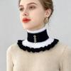 Beautiful Neckerchief for Woman Winter Comfortable Detachable Collar Outdoor Windproof Protective Neckerchief