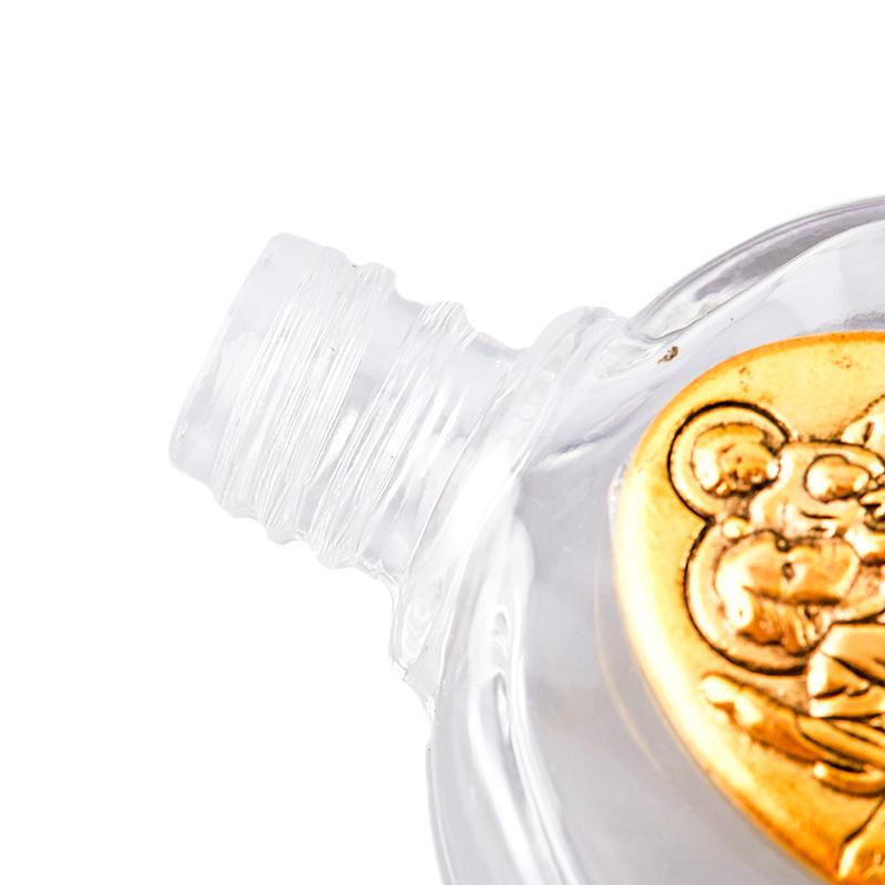 Пустая бутылка для святой воды с Иисусом, религиозная бутылка с крестом, христианские принадлежности для крещения