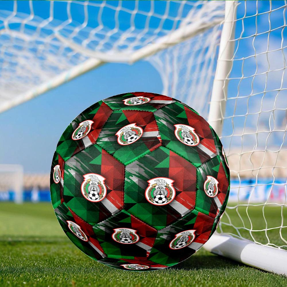 Ben Football Crest Printed Size 5 Soccer Balls, Anti-Slip, Protective Football, Outdoor Sport, a Unique Gift Suitable for him/her, Birthday