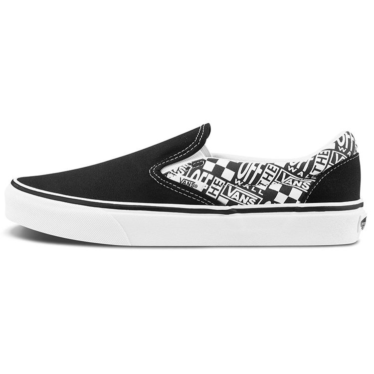 Vans Slip-On Classic Lightweight Low-Top Skate Shoes Unisex Sneakers Black White VN0A33TB3WI