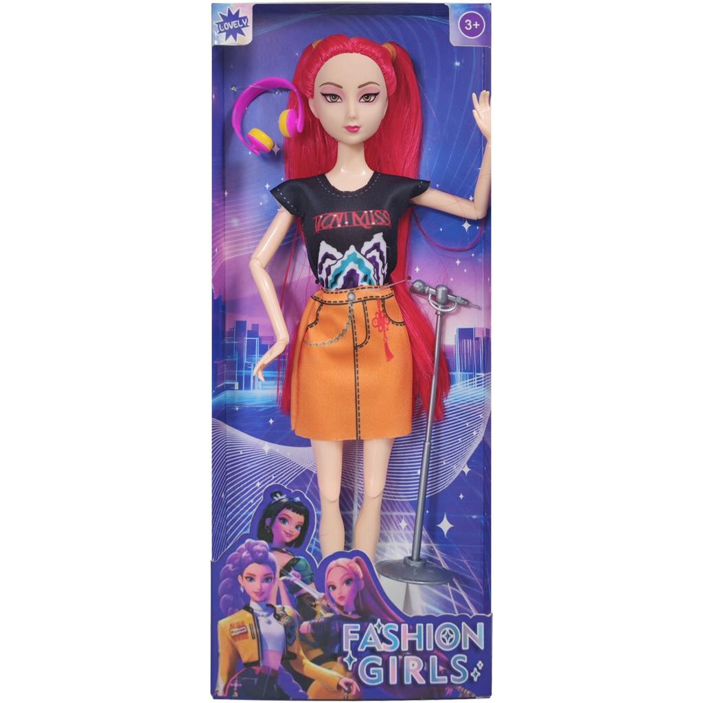 Коллекция модных пластиковых кукол с уникальными стильными нарядами и красочными прическами. Идеальный подарок для детей, чтобы и творить.