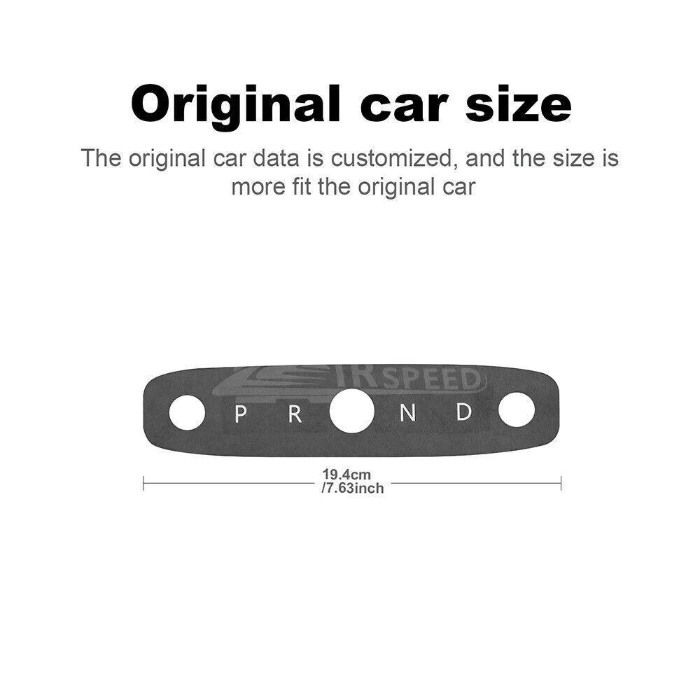 Car Reading Light Sticker Trim Black Suede For Tesla Model 3 Highland 2024