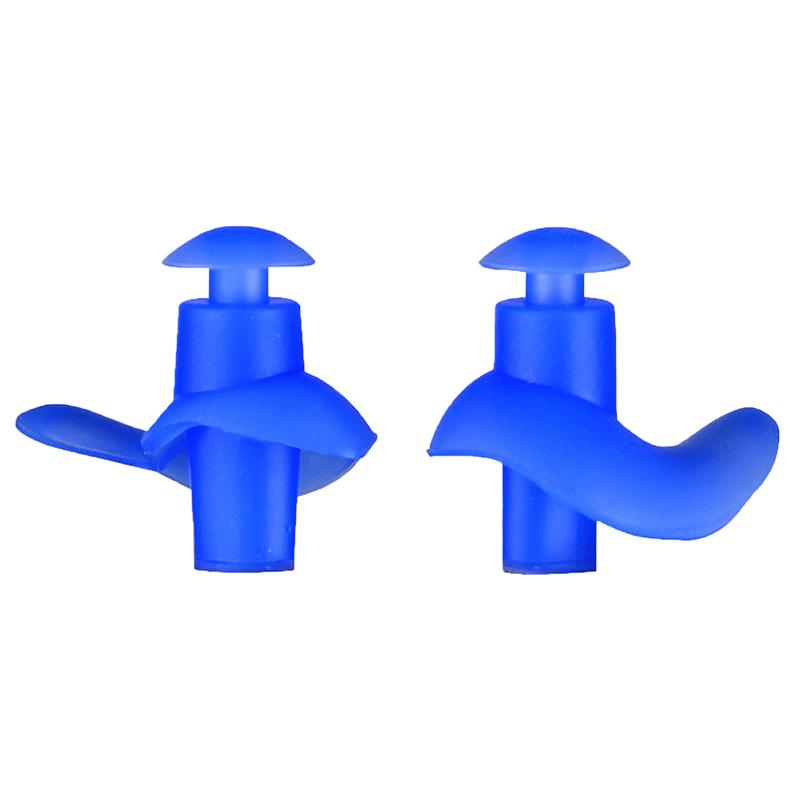 1 пара прочных затычек для ушей, классические портативные текстурированные водонепроницаемые мягкие затычки для ушей