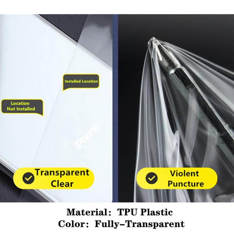 Car TPU/Glossy Mirror Pillar Post Cover For Mercedes Benz S-Class W221 2006 2007 2008-2013 Door Trim Window Decorative Sticker