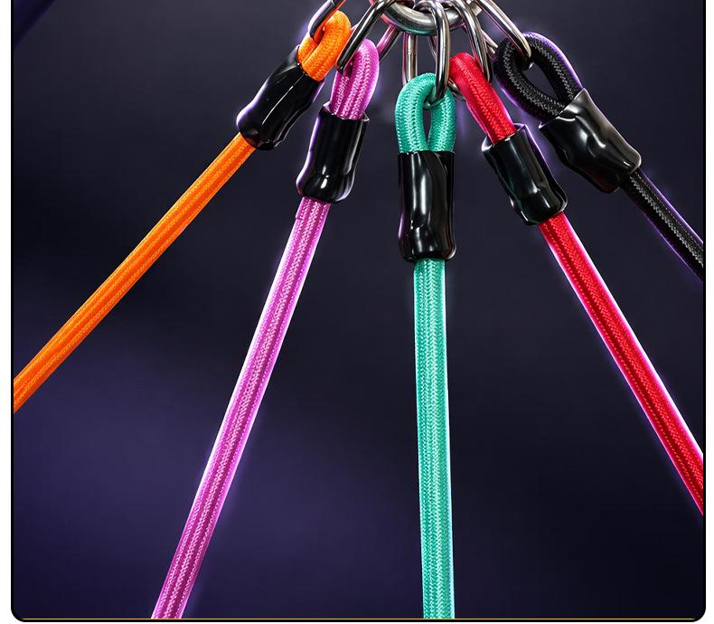 Подвешиваемая на дверь латексная шелковая лента сопротивления для домашних тренировок и тренировок плеч