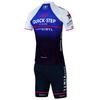 Комплект велосипедного трикотажа Quick·Step MTB Maillot, летняя альфа-виниловая одежда для велоспорта, рубашки для шоссейного велосипеда, велосипедные топы, Ropa Ciclismo