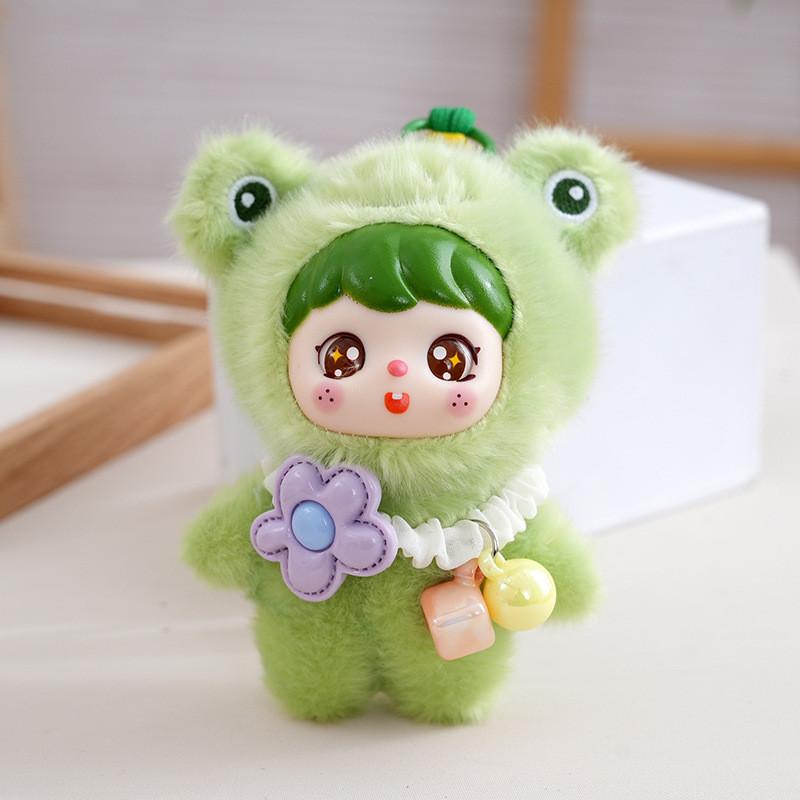 Plush Bunny Keychain With Pp Cotton Filling For Girls And Boys Gift Or Bag Decor