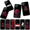 Super hero Marvel Deadpool Superhero Cover Phone Case for Xiaomi Redmi Note 14 12 13 ProPlus A4 A3 Pro Plus 12C 13C 14C 5G