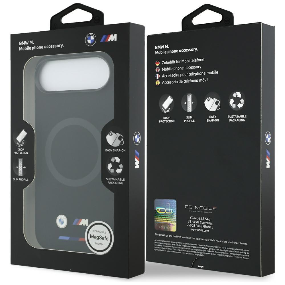 BMW M Silicon Logo MagSafe Case for iPhone Air Black