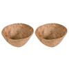 2Pcs Flower Pot Liner Decorative Water-filtered Pastoral Promote Growth Hanging Pot Liner Gardening Tools