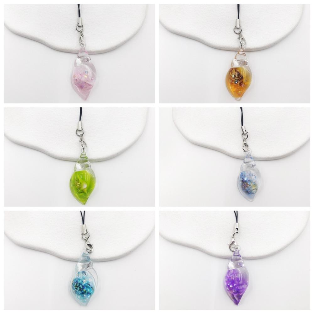 Pendant Mobile Phone Chain Conch Mobile Phone Strap Fashion Phone Hanging Rope  Telephone Jewelry