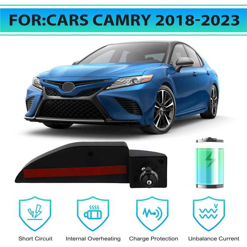 NEW-Car USB Type-C Splitter Adapter Fast Charger Shunt HUB Docking Station For Toyota Camry 18-23
