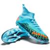 High Top Football Shoes Primary School Students TF Broken Nails Youth AG Long Nails Adult Lawn Game Training Shoes Men's and Women's Shoes