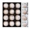12pcs 8cm Christmas Hanging Balls Vintage Xmas Tree Decoration Christmas Baubles  Home Decor