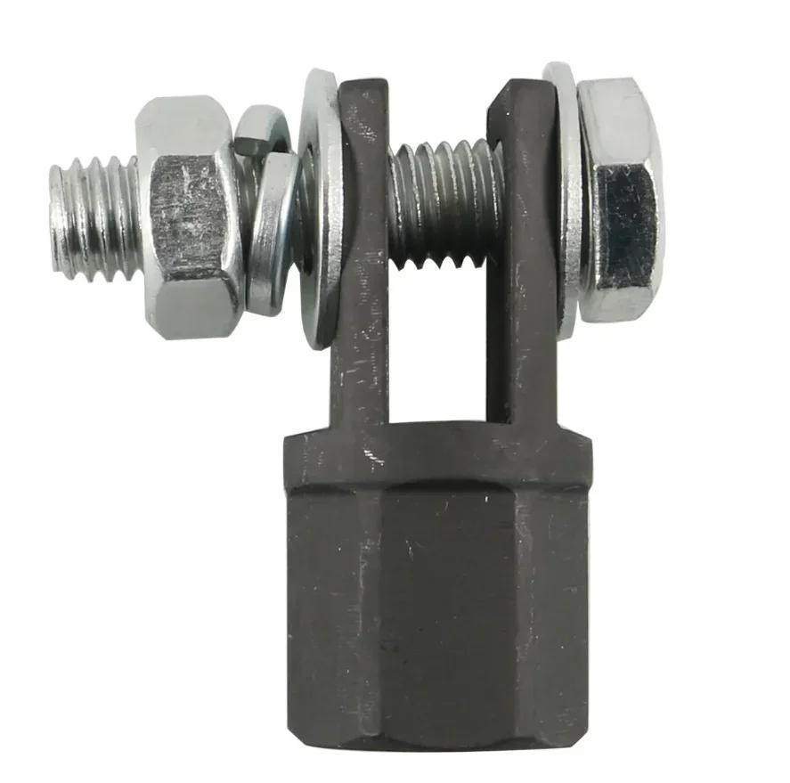 Адаптер для ножничного домкрата 1/2 дюйма, хром-ванадиевая сталь, гаечный ключ, автомобильный домкрат, адаптеры для ударных дрелей, гнездо