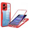 Liquid Silicone 360 Degree Hybrid Case for  Xiaomi Redmi 13 12 4G 13C 5G 12C 10 Prime Note Pro 5G 12S 4G Protect Shockproof Full Protection Cover