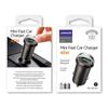 Joyroom 45W Dual Port Car Charger USB-C & USB with PD, QC 3.0, AFC, SCP Fast Charging - Gray (Model C-A35)