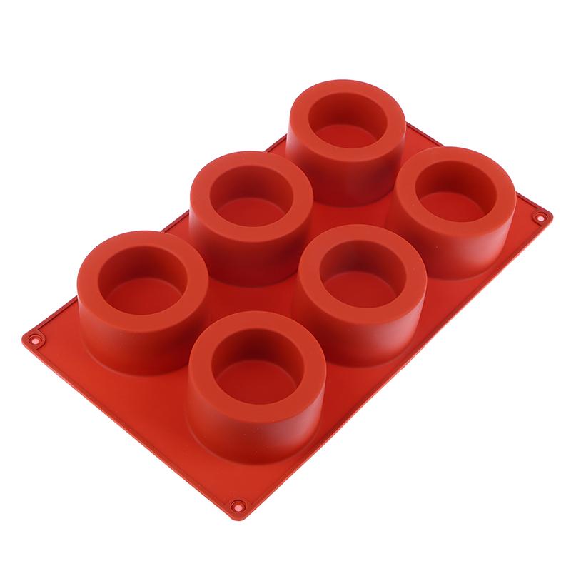 1 шт. 6 отверстий круглая форма для торта украшение торта силиконовая форма инструмент для выпечки тортов своими руками